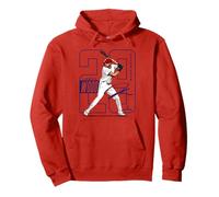 James Wood | Giocatori di Baseball MLB Washington | MLBJWO202M Felpa con Cappuccio