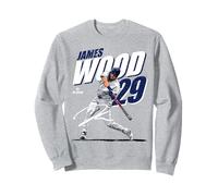 James Wood | Giocatori di Baseball MLB Washington | MLBJWO204M Felpa