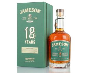 Jameson 18 Years Old Irish Whiskey 46% vol. 0,70l