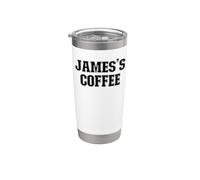 James's Coffee Nome James personalizzato Bicchiere termico in acciaio inox doppia parete
