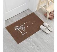 JameStyle26 Zerbino per ingresso, antiscivolo, molti motivi a scelta, Polipropilene, Coffee Löwenzahn, 40 x 60 cm