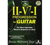 Jamey Aebersold Volume 3: The ii/V7/I Progression for Guitar (With (Sheet Music)