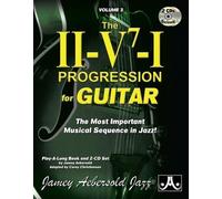 Jamey Aebersold Volume 3: The ii/V7/I Progression for Guitar (Sheet Music)