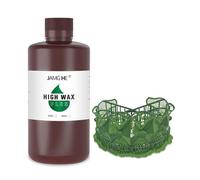 JAMG HE 60% High Wax Plus Jewelry Castable Resin 3D Printer Resin Easy Casting Smooth Surface for DLP LCD Mono (500G)