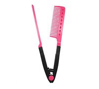 jamgeery Pettine per la Stiratura dei Capelli con Piastra | Piastra a V per Capelli Lisci,Pettine A Per Le Acconciature,per Casa, Viaggio, Vacanza, Hotel e Appuntamenti