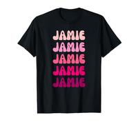 Jamie First Name Minimalist Design Maglietta con Stampa Grafica Economica