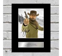 Jamie Foxx Firma Foto Montata Django Unchained