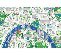 Jamie Malone-Maxi Poster, Motivo: Parigi, Legno, Multicolore