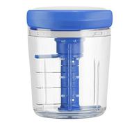 Jamie Oliver by Tefal K1644344 - Tritatutto universale per verdure, frutta, cipolle, noci, aglio, capacità: 450 ml, colore: bianco/blu
