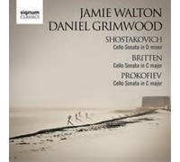 Jamie Walton Shostakovich: Cello Sonata in D Minor/... (CD) Album