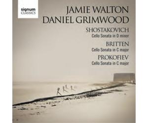 Jamie Walton Shostakovich: Cello Sonata in D Minor/... (CD) Album