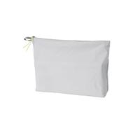 JAMIEKA Multiurpose, organizer da viaggio per acqua, campeggio, articoli da toeletta da viaggio, borsa da toeletta con cerniera, in nylon, rivestita in silicone, Grigio M, Bellezza di massa