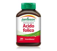 Jamieson Acido Folico Integratore Gravidanza, 200 Compresse