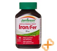 JAMIESON Gentle Iron 28mg 90 Capsule Per Prevenire Carenza Di Ferro