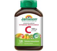 Biovita JAMIESON VITAMINA C 1000 120 COMPRESSE MASTICABILI FRUTTI TROPICALI