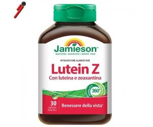 Jamieson Lutein Z - 30 cps. Antiossidante Luteina con Ginkgo