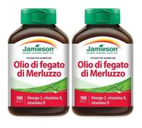 Jamieson Olio Fegato Merluzzo 2x100 pz Perle