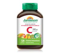 Biovita JAMIESON VITAMINA C 1000 120 COMPRESSE MASTICABILI FRUTTI TROPICALI