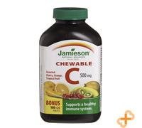 Jamieson Vitamina C Masticabile 500mg N120 Immune Supporto Compresse Arancio