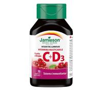 JAMIESON Vitamina C + D Masticabile CILIEGIA 75cpr