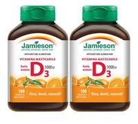 Jamieson Vitamina D Masticabile Arancia 100 Compresse 2x70 g Compresse
