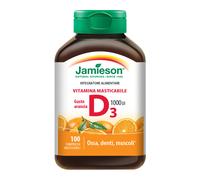 Jamieson Vitamina D Masticabile Arancia 100 Compresse