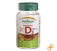 Jamieson Vitamina D3 Gummies 1000 Iu Arancione Ossa Denti Sviluppo Immune N60