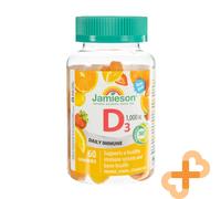 Jamieson Vitamina D3 Gummies 1000 Iu Arancione Ossa Denti Sviluppo Immune N60