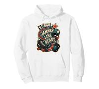 Jammer Line Ready Roller Derby Pattini Felpa con Cappuccio