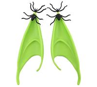 JAMNGHB 2 orecchie per travestimento da fata, morbide punte appuntite per Halloween, elfi, vampiri, elfi, cosplay, B, Taglia unica