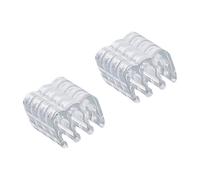 JAMNGHB 8PCS 6Pin Mainboard Gestione Cavo Pettine PVC Texture Adatto per Organizzare Cavi di Alimentazione e Migliorare l'Estetica Caso Wire Manager Clip