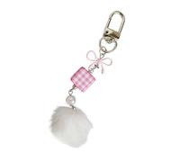 JAMNGHB Accessorio per borsa alla moda con struttura in lega di orso giocoso / fiocco portachiavi cinturino per telefono fascino carino catena fiocco, Fibbia per porta, Little bear