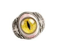 JAMNGHB Artistico 3D Eyeballs Statement Anelli Unici Gotico Gioielli per Donne Uomini Punk Rock Styles Halloween Party Wear Anelli in Lega, One Size, come descritto, come descritto