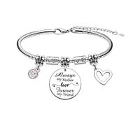 JAMNGHB Braccialetto a catena con perline alla moda, unisex, in acciaio Ti, delicato sulla pelle, da indossare tutti i giorni