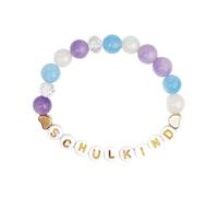 JAMNGHB Braccialetto creativo con perline con o senza ciondolo dettaglio, design acrilico da polso per adolescenti accessori quotidiani