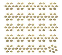 JAMNGHB Confezione da 100 ciondoli in lega dal design minimalista, per accessori semplici fai da te, eleganti pezzi per stilisti moderni, One Size, come descritto