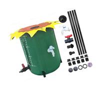 JAMNGHB Contenitore d'acqua pieghevole per giardinaggio Raccolta dell'acqua piovana Materiali in PVC Design compatto Soluzione di stoccaggio 50L Secchio pieghevole per irrigazione da giardino