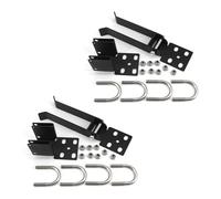 JAMNGHB Doppio portone d'acciaio resistente per il portone di bloccaggio sicuro dell'azienda agricola di ranch del recinto del tubo da 3,5 cm