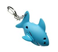 JAMNGHB Portachiavi a forma di pesce illuminato a LED che offre luce per trovare al buio di notte e come divertente decorazione giocattolo a forma di pesce, 1 pezzo., Taglia unica