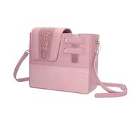 JAMNGHB Pratica borsa per bevande con texture antiscivolo di facile accesso in pelle PU portabicchieri borse a tracolla per corsa ciclismo sport all'aria aperta copertura del contenitore, A, One Size