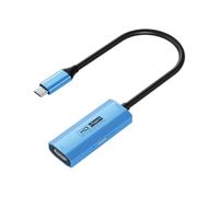 JAMNGHB Scheda di acquisizione USB 3.0 in metallo PD3.0 1080P 60hz tipo C per trasferimento video uditivo senza soluzione di continuità su telefoni e PC Live Streaming Scheda Video