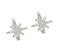 JAMNGHB Trendy Star Auricolare Clip Non Piercing Stella Auricolare Polsino Adatto Per Donne Giovani Che Cercano Moda Versatilità Partito Gioielli Clip, Misura unica, come descritto, come descritto