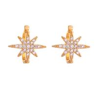 JAMNGHB Trendy Star Auricolare Clip Non Piercing Stella Auricolare Polsino Adatto Per Donne Giovani Che Cercano Moda Versatilità Partito Gioielli Clip, Misura unica, come descritto, come descritto