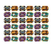 JAMNGHB Vassoi di carta essenziali degli spuntini del partito di Halloween Stoviglie sostenibili per gli spuntini del festival che servono il contenitore dell'alimento della carta del