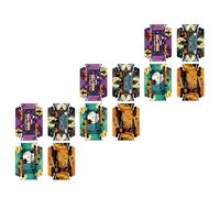 JAMNGHB Vassoi di carta essenziali degli spuntini del partito di Halloween Stoviglie sostenibili per gli spuntini del festival che servono il contenitore dell'alimento della carta del