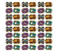 JAMNGHB Vassoi di carta essenziali degli spuntini del partito di Halloween Stoviglie sostenibili per gli spuntini del festival che servono il contenitore dell'alimento della carta del