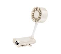JAMNGHB Ventilatore a clip con USB con tubo pieghevole, 3 impostazioni di velocità, adatto per attività all'aperto, uso interno, facile da trasportare, ventilatore da scrivania da viaggio