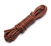 Jamron 2.5mm Spesso Rotondo Lacci delle Scarpe per le Scarpe da Ginnastica Stivali Scarpe da Sera 11 Colori Lunghezza-130 CM Marrone