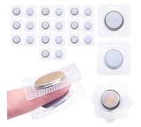 Jamsinmu Magneti nascosti per cucire pulsanti magnetici invisibili cucite in blocco magnetico in PVC per tessuto da cucire, tende, borse di abbigliamento Silver-Y2020