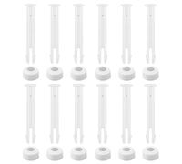 JAMSSOW 12 pezzi di plastica per piscina e guarnizioni per piscina Intex 28270-28272, ricambio per connettori per piscina con telaio (6 cm)